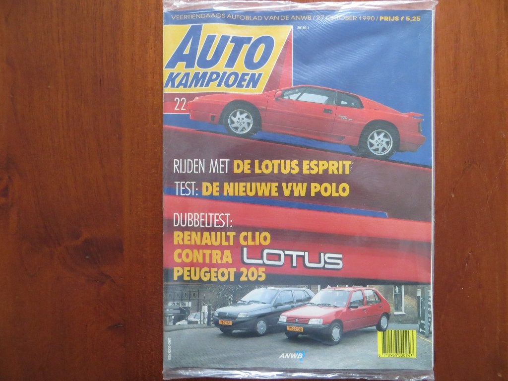 Autokampioen 22 1990 Esprit, Clio, 205, Polo, Dolomite, 500K, Ophalen of Verzenden, Nieuw, Peugeot