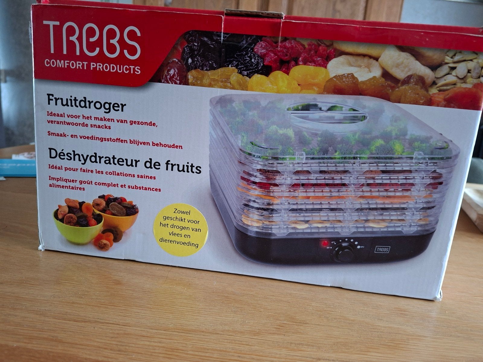 Trebs fruitdroger/voedseldroger NIEUW, Ophalen of Verzenden