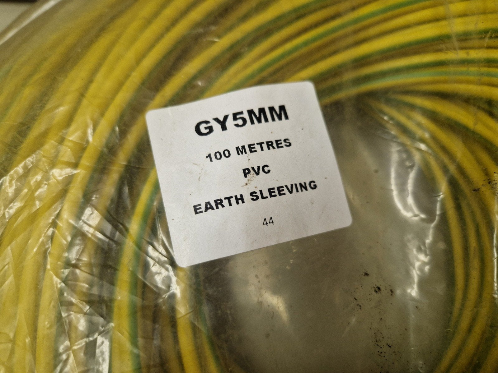Krimpkous voor grondkabel aardnits - 100 meter GY5MM PVC, Ophalen of Verzenden, Nieuw, Kabel of Snoer