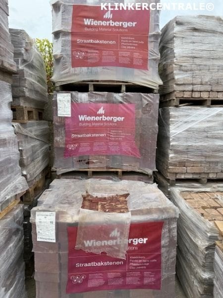 15m2 gemêleerd gebakken klinkers dikformaat 7-duimers oprit, Verzenden, Keramiek, Klinkers, Nieuw