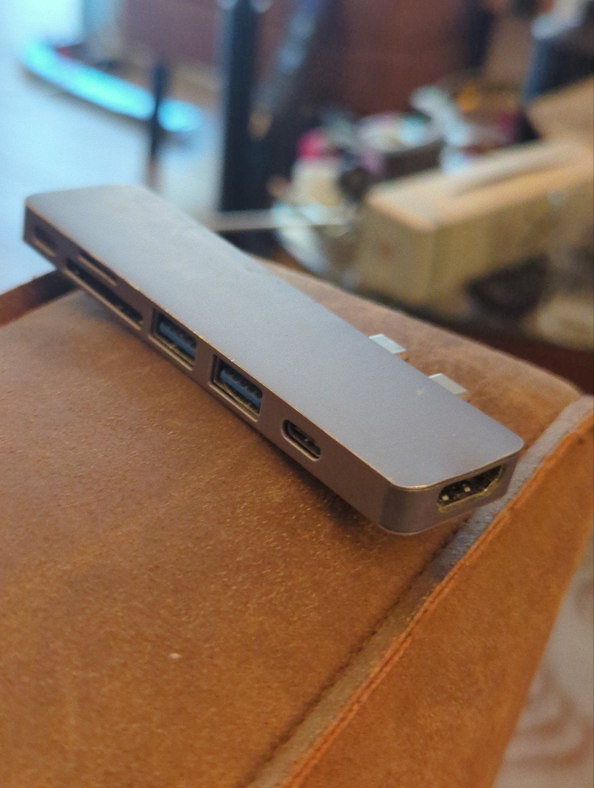 USB-C Hub voor MacBook, Computers en Software, Pc- en Netwerkkabels, Gebruikt, Ophalen of Verzenden
