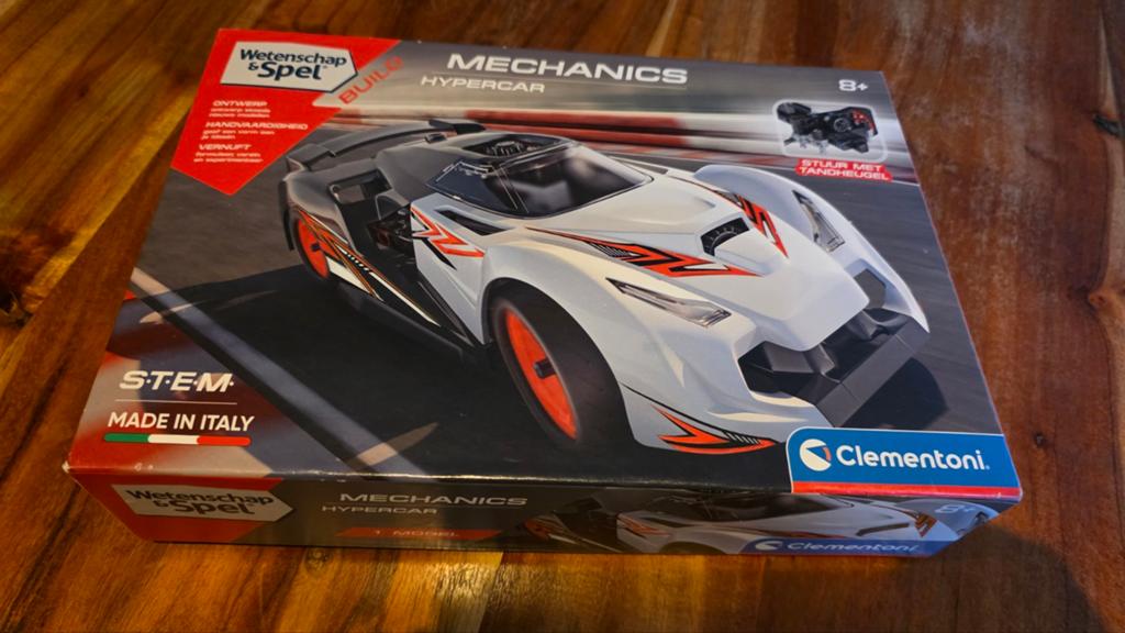 Clementoni Mechanics Hypercar Bouwpakket, Ophalen of Verzenden, Nieuw, Overige merken