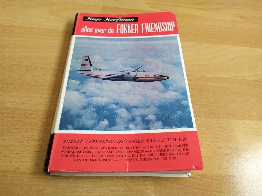Alles over de Fokker Friendship - Hugo Hooftman, Boeken, Ophalen of Verzenden, Gelezen, Vliegtuig