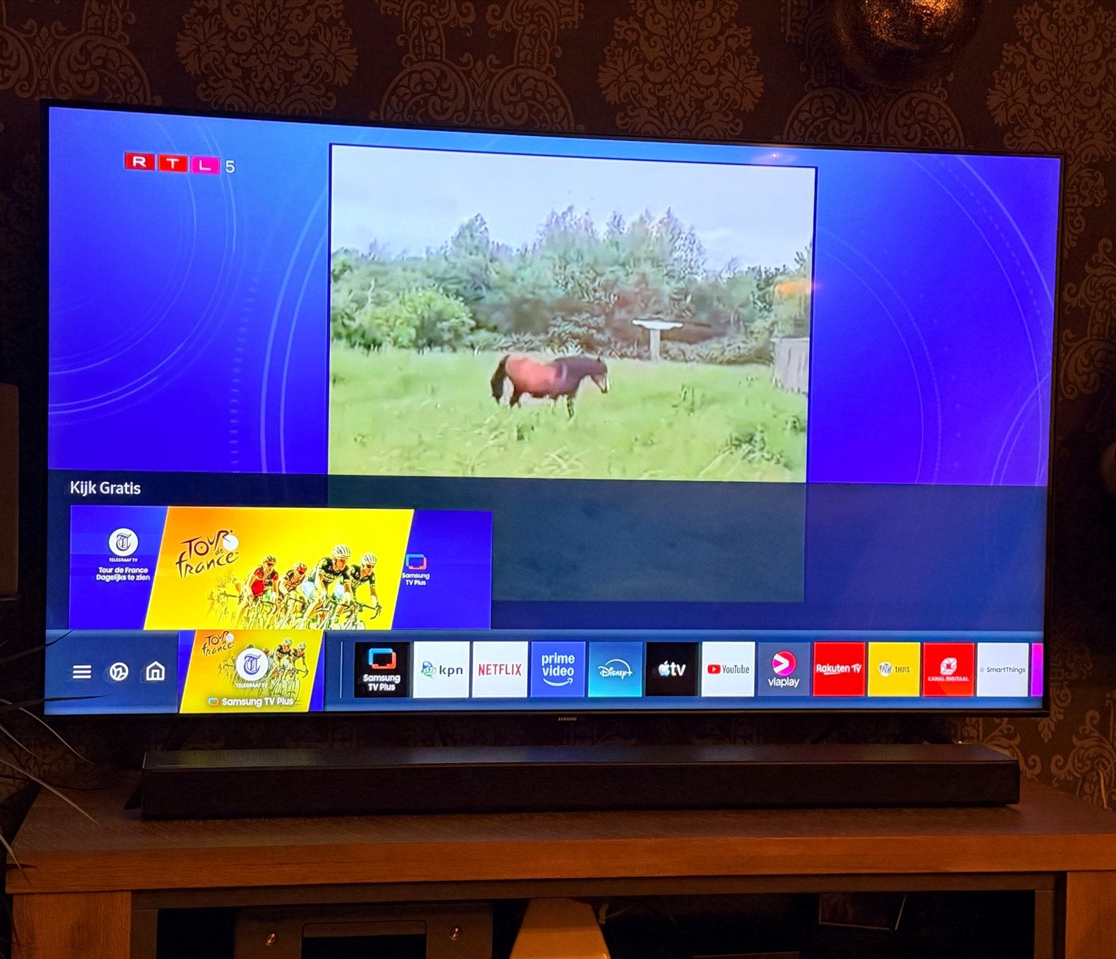 Samsung Q60T 55 inch 4K QLED Smart TV, Audio, Tv en Foto, Televisies, Ophalen, Samsung, 100 cm of meer, 4k (UHD)
