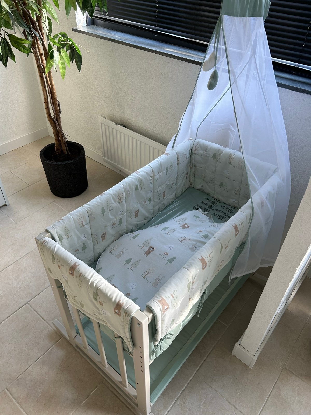 Nieuw ledikant met matras en accessoires, Ophalen, Nieuw, Ledikant