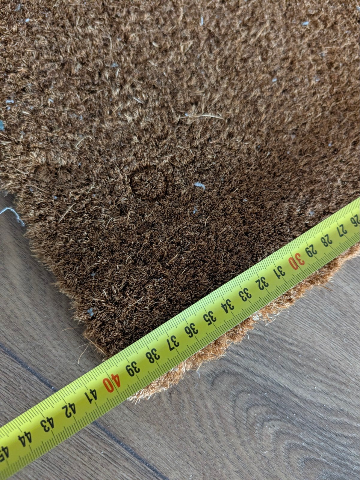 Kokosmat - Deurmat - 60x40 cm - Zo goed als nieuw, Tuin en Terras, Schoonloopmat, Ophalen of Verzenden, Zo goed als nieuw, Kokos