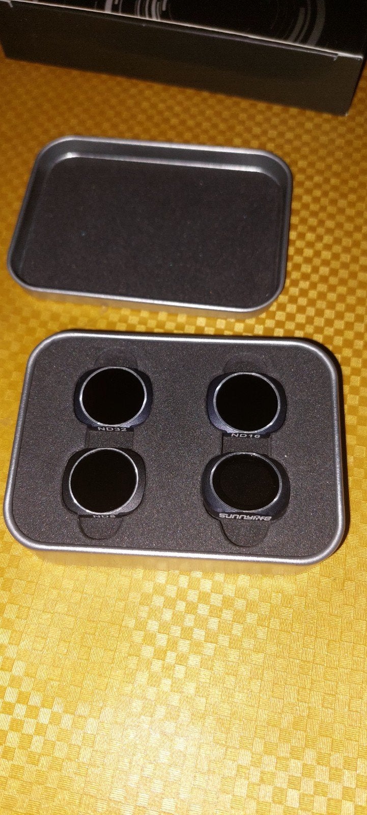 DJI Osmo ND Filter Set (ND4, ND8, ND16, ND32), Overige merken, Minder dan 50 mm, Inclusief opbergcase, Zo goed als nieuw