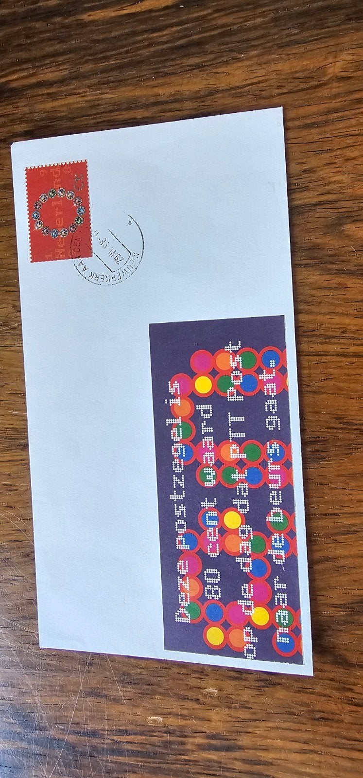 Envelop met 0-zegel, onbeschreven, PTT Post 80 cent, Postzegels en Munten, Postzegels | Nederland, Verzenden, Na 1940, Gestempeld