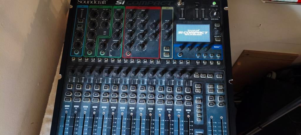 Soundcraft si compact 16, Ophalen, Gebruikt