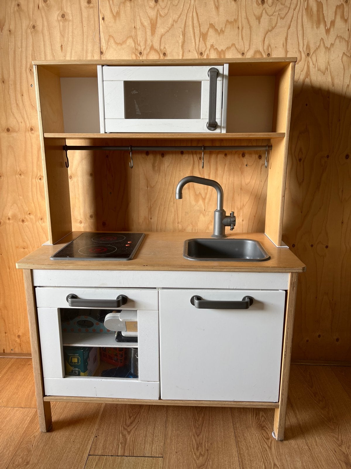 IKEA Duktig speelkeuken met accessoires, Ophalen, Gebruikt, Hout, Speelkeuken