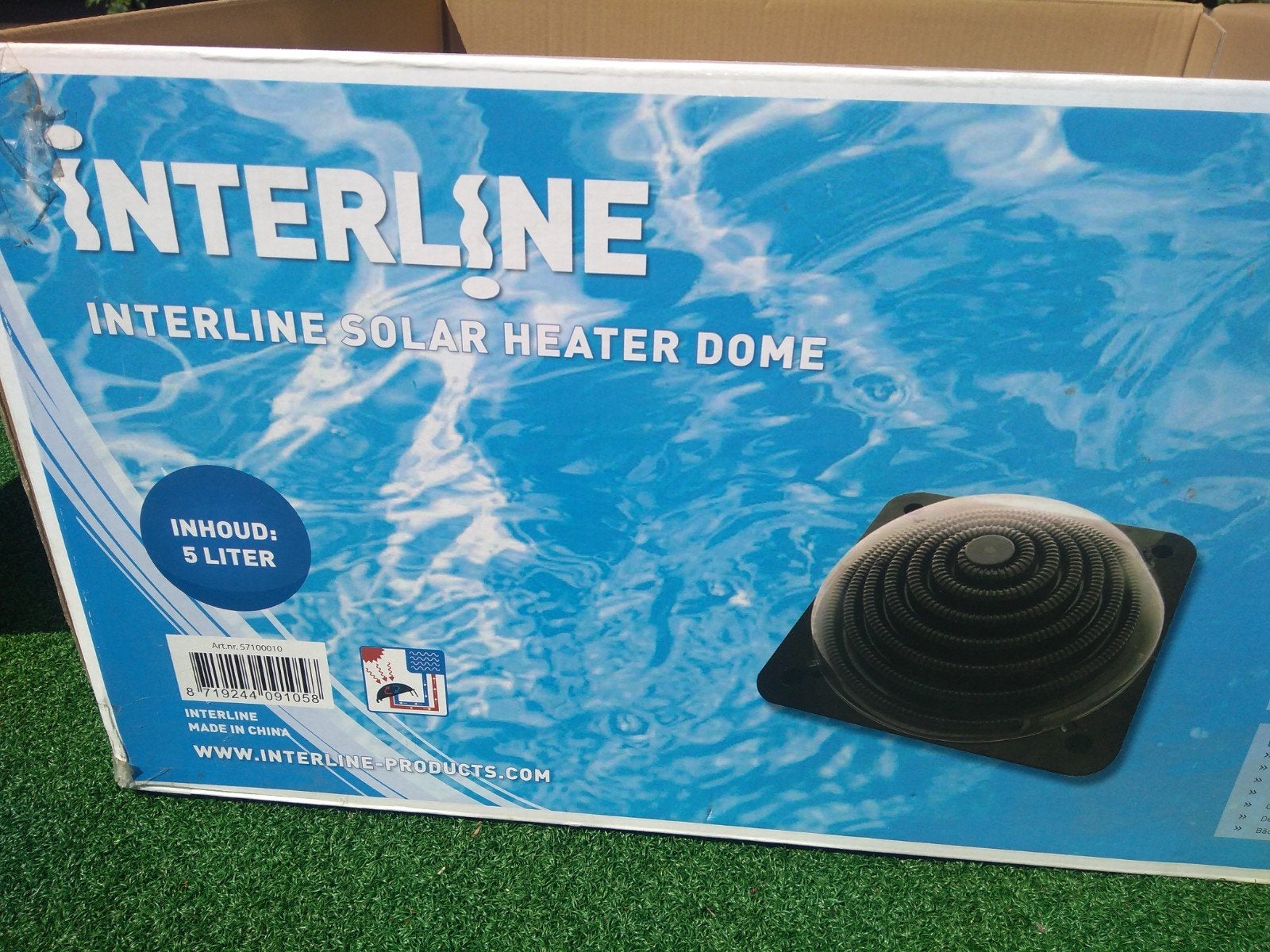 Solar heater 5L, Ophalen, Zo goed als nieuw, Verwarming