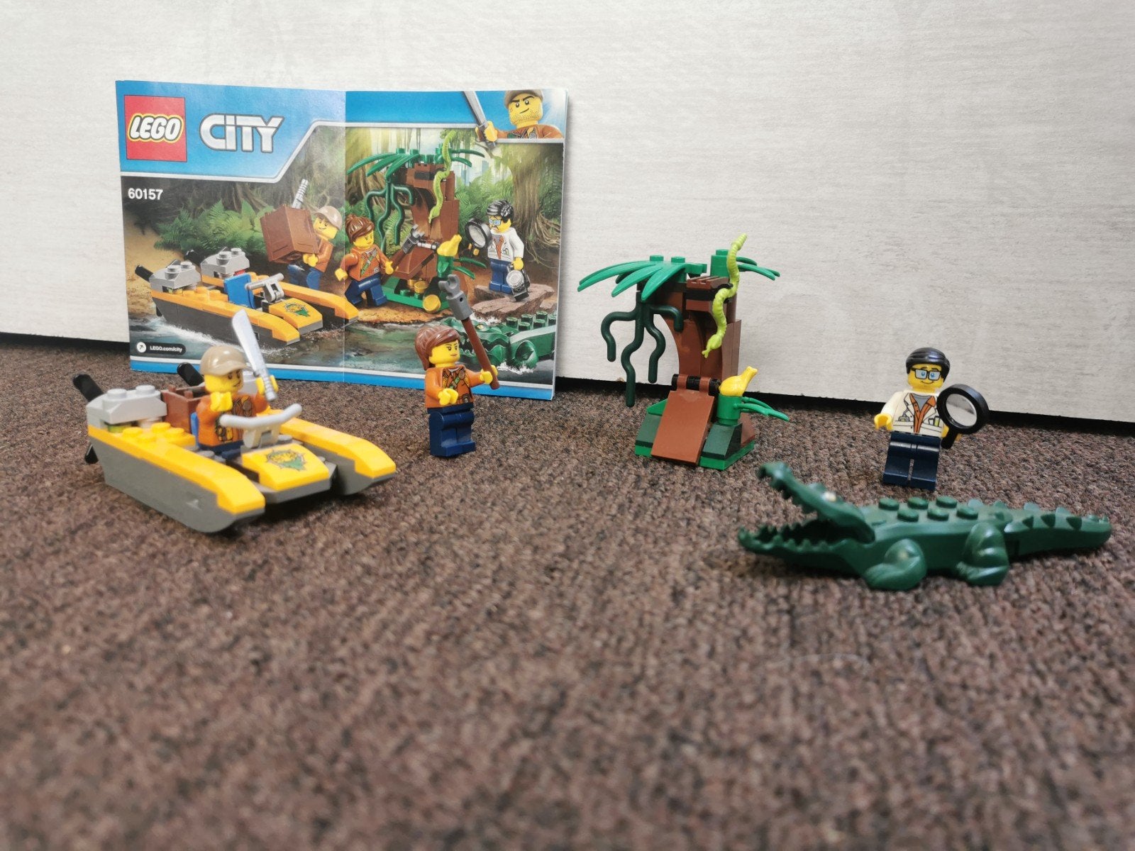 LEGO City 60157 Jungle Starter Set - Compleet, Ophalen of Verzenden, Zo goed als nieuw, Overige merken