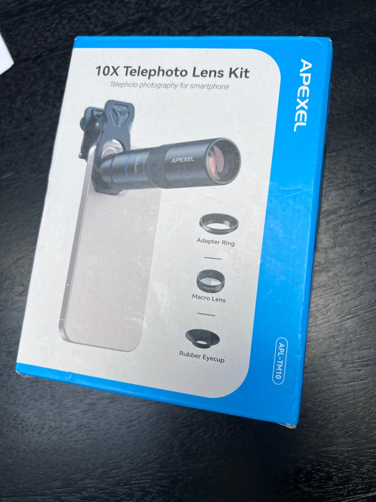 APEXEL 10X Telelens Kit voor Smartphone, Overige merken, Beschermhoes/tas, Telelens, Ophalen of Verzenden