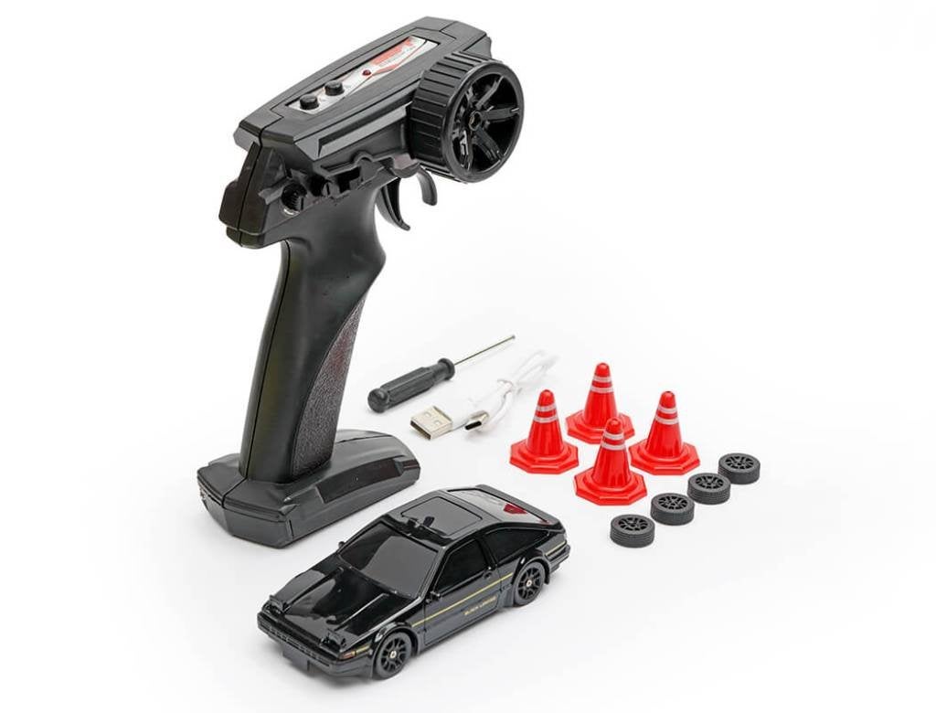 E-ZEE RC 1/43 LIGHTING TRUENO 4WD DRIFT CAR WITH GYRO, Hobby en Vrije tijd, Verzenden, Nieuw, Overige schalen, Auto onroad