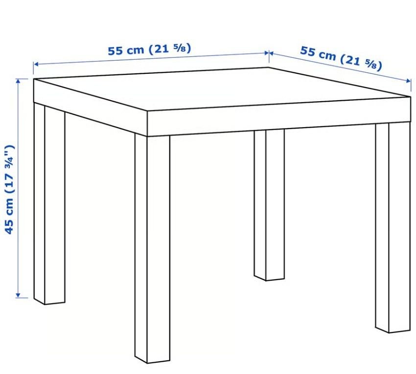 side table, Huis en Inrichting, Tafels | Sidetables, Ophalen of Verzenden, Zo goed als nieuw, 25 tot 50 cm, Rechthoekig