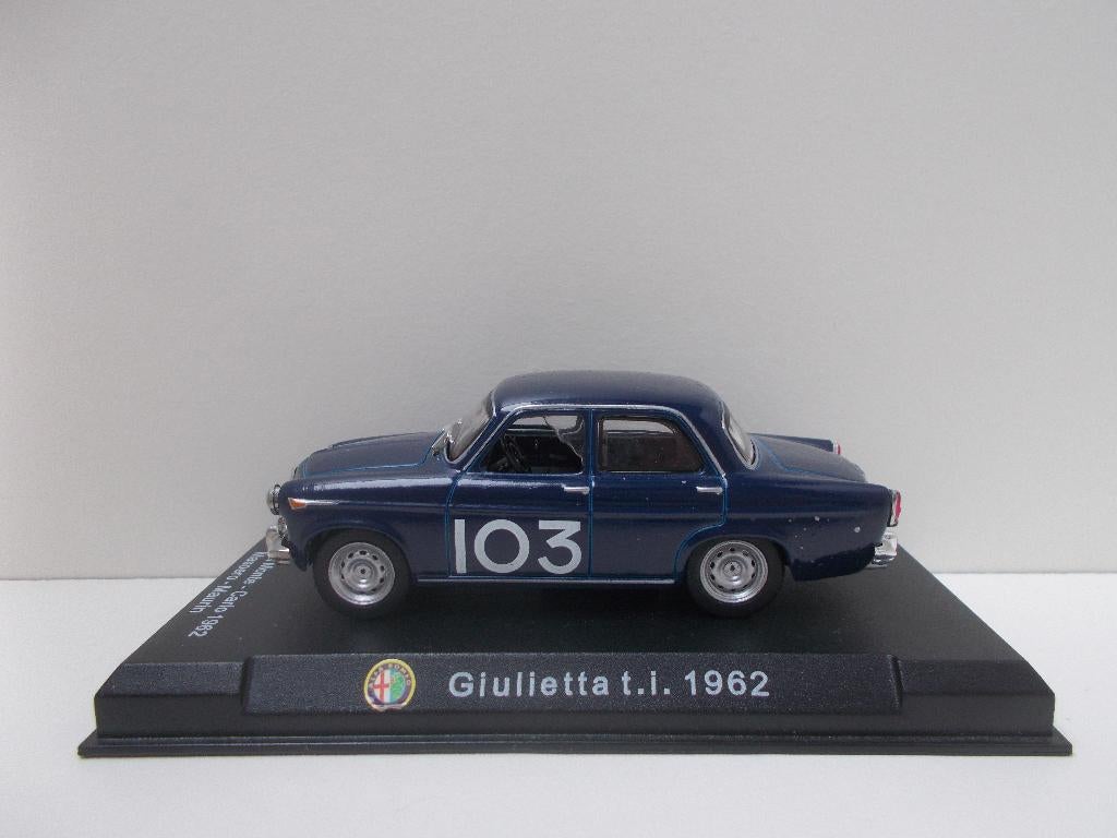 6336 '62 Alfa Romeo Giulietta t.i. Metro Model 1:43, Ophalen of Verzenden, Gebruikt, Auto, Overige merken