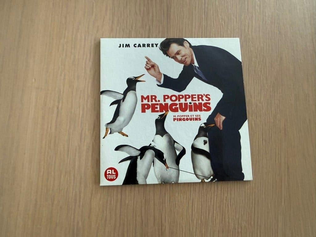 Mr. Popper's Penguins - DVD - Jim Carey, Cd's en Dvd's, Dvd's | Tekenfilms en Animatie, Alle leeftijden, Ophalen of Verzenden
