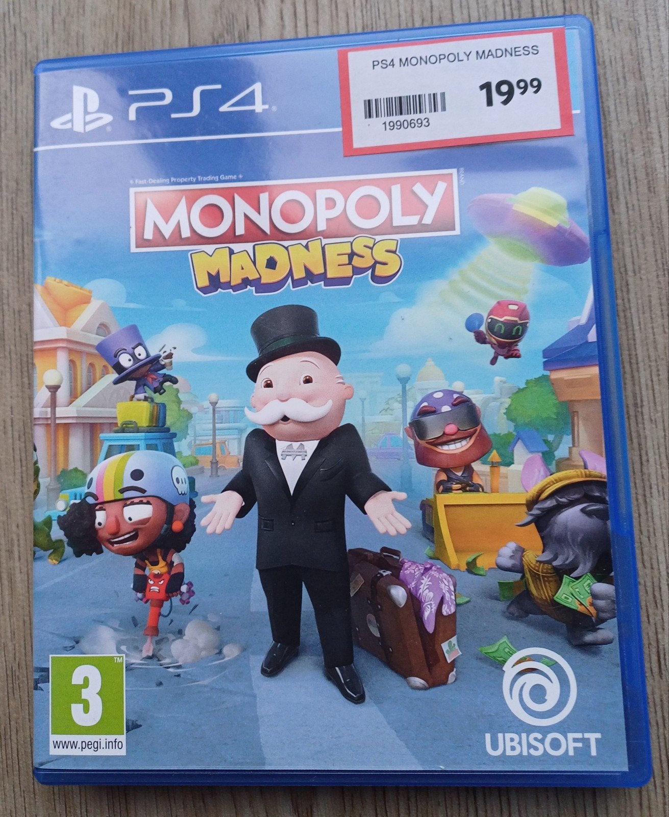 PS4 Monopoly Madness - Snelle en hectische Monopoly actie!, Spelcomputers en Games, Overige genres, Ophalen of Verzenden, Zo goed als nieuw
