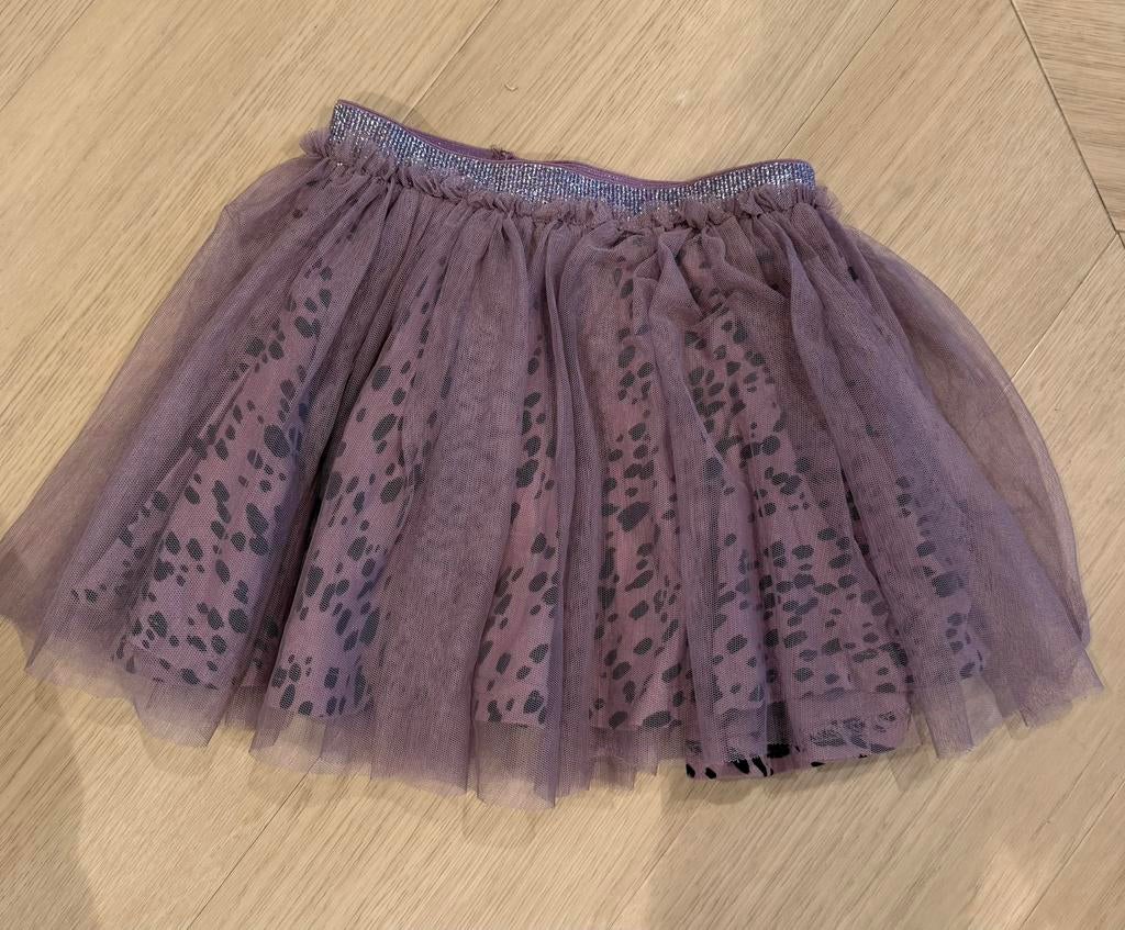 Lila rok panter tule 110-116, Ophalen of Verzenden, Zo goed als nieuw