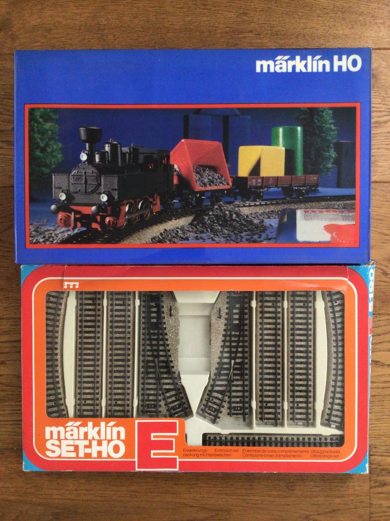 Mãrklin H0 set 0980 en 5190, Treinset, Gelijkstroom, Ophalen of Verzenden, Zo goed als nieuw