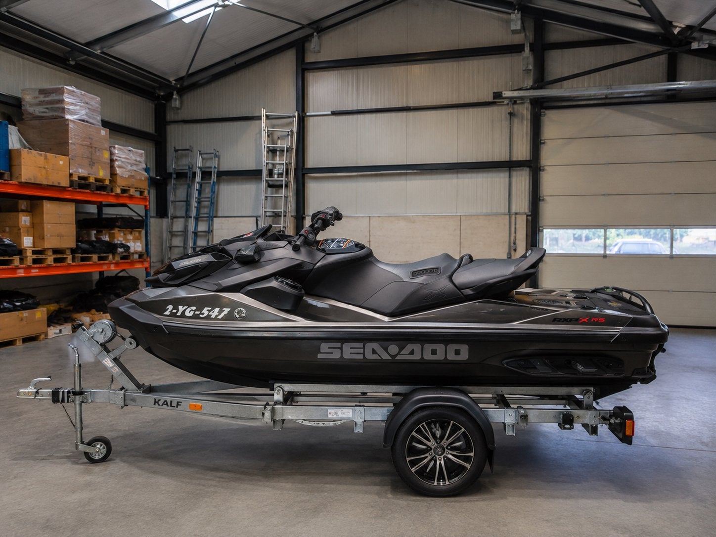 Sea-Doo RXP RS 300 2022 triple black - 49u met trailer, Watersport en Boten, Jetski's en Waterscooters, Ophalen of Verzenden, Gebruikt
