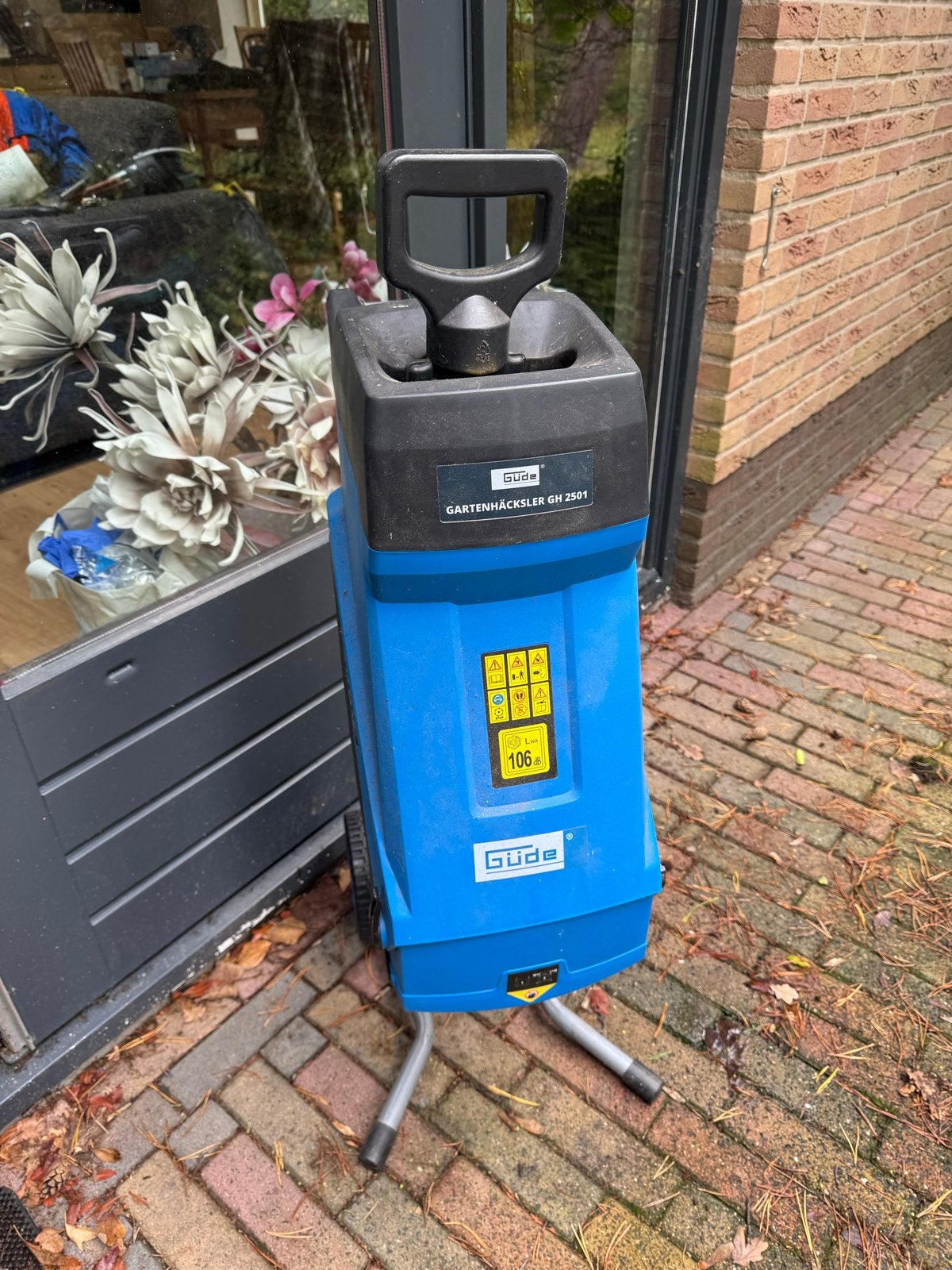 Güde Tuinversnipperaar GH 2501 - Elektrisch, Ophalen, Gebruikt, Elektrisch
