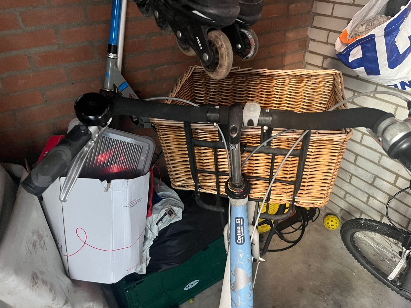 Cortina moederfiets (OPKNAPPER), Gebruikt, Versnellingen, 0 zitjes, Ophalen