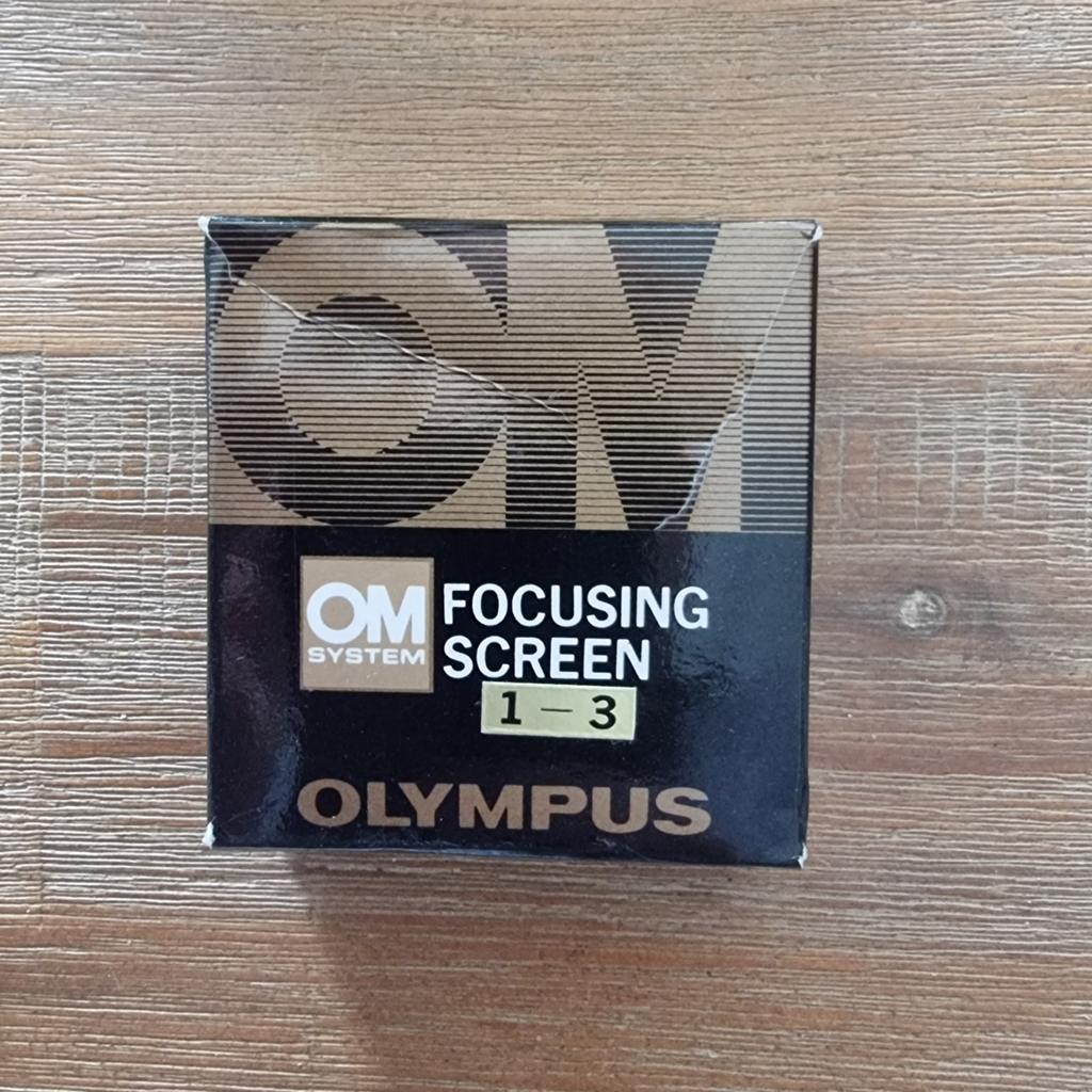 Olympus OM Focusing Screen 1-3, Verzenden, Zo goed als nieuw