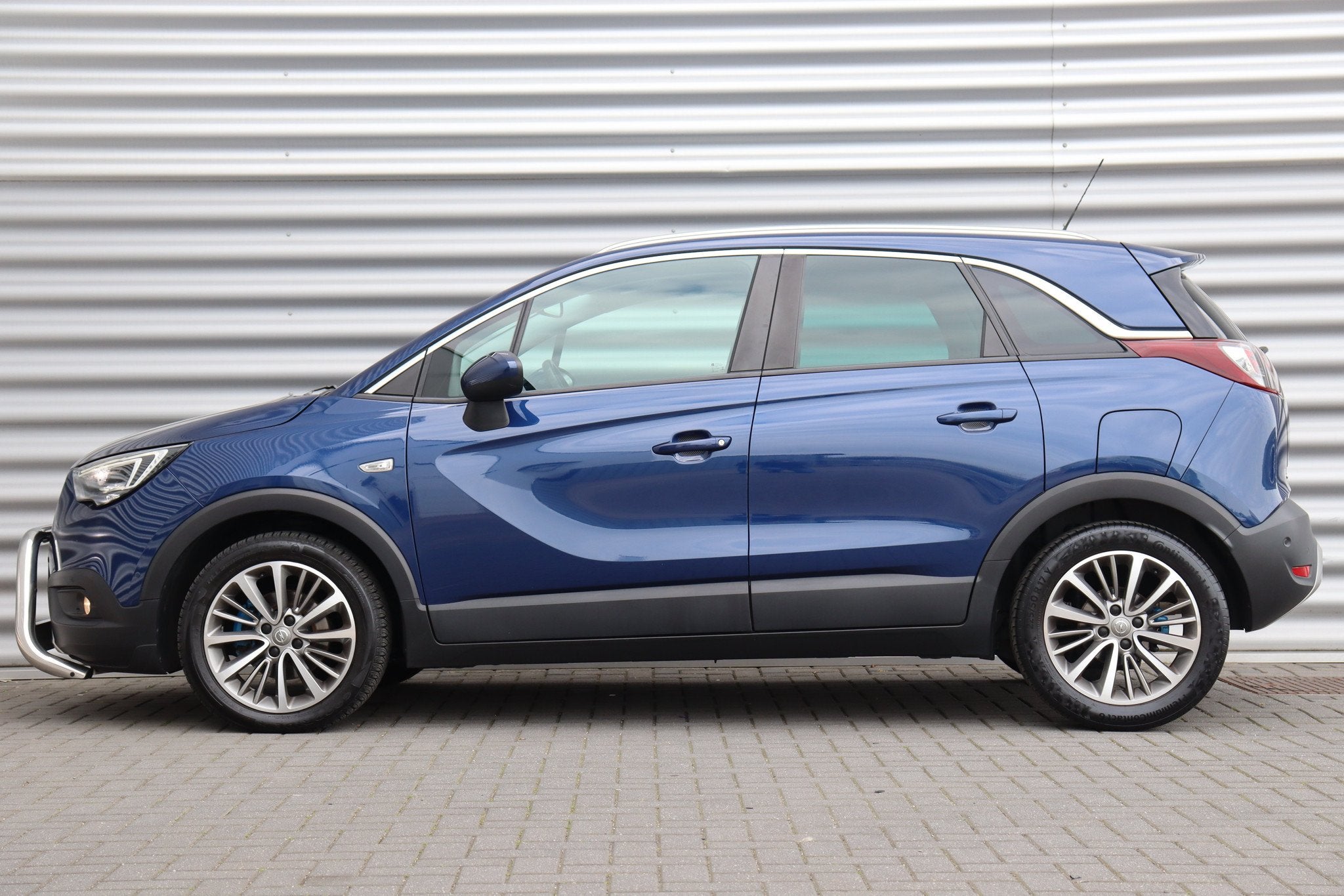 Opel Crossland X 1.2 TURBO 130PK ULTIMATE AUTOMAAT, 840 kg, Gebruikt, 1199 cc, Blauw