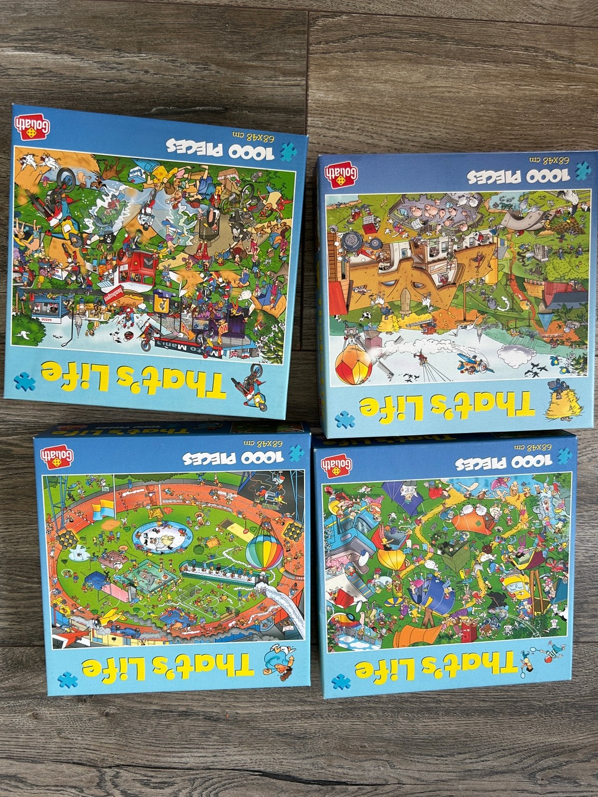 That’s Life puzzels, 1000stukjes, compleet, Ophalen, 500 t/m 1500 stukjes, Zo goed als nieuw, Legpuzzel