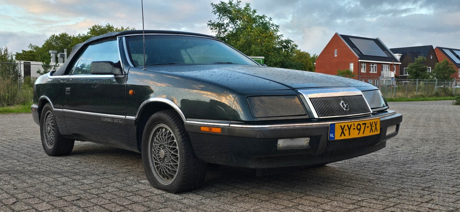Chrysler Le Baron 2.2 I Conv Turbo GTC U9 1990, Auto's, Voorwielaandrijving, 4 cilinders, Cabriolet, Origineel Nederlands