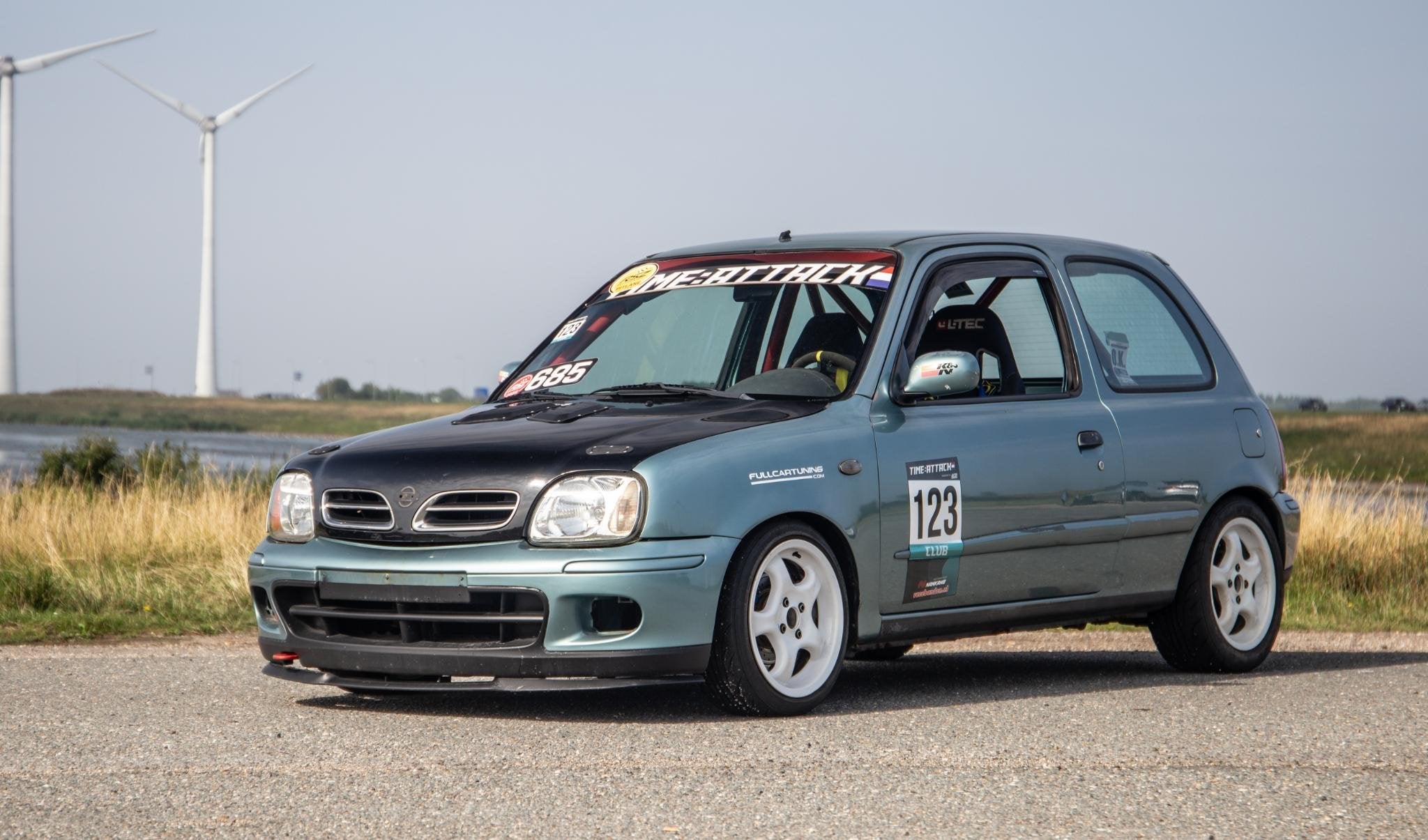 Nissan Micra 1.4 Miracle TRACKDAY / CIRCUIT AUTO / CUP AUTO, Auto's, Nissan, Voorwielaandrijving, Stof, Gebruikt, 750 kg