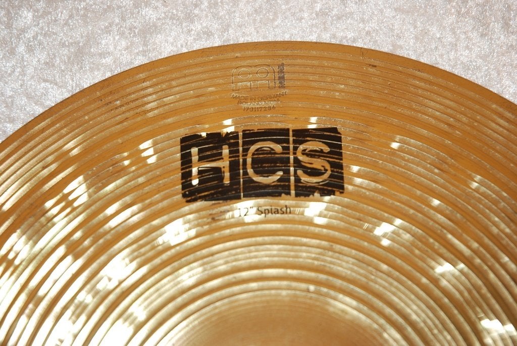 Meinl HCS splash bekken 417 gr. 12 inch   <26261294>, Muziek en Instrumenten, Gebruikt, ., Drums of Percussie, Ophalen of Verzenden