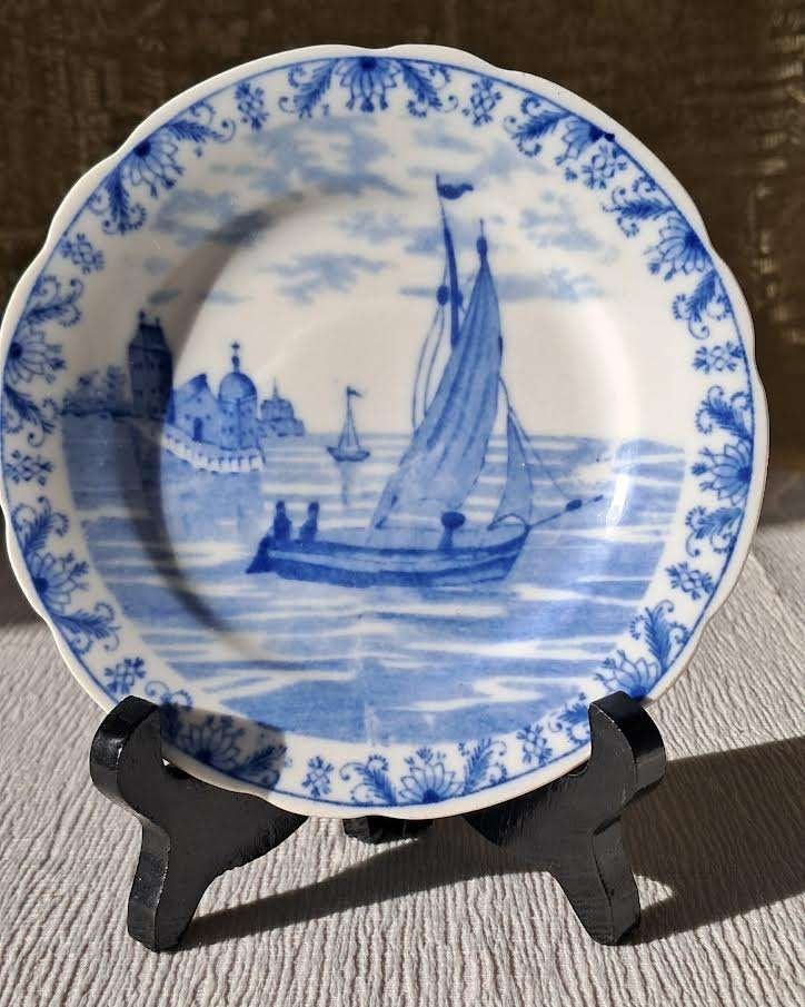 Louis Regout Zwiebelmuster bordje, Ophalen of Verzenden