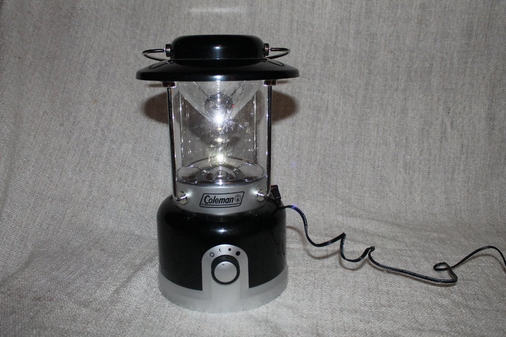 Coleman led lamp op accu oplaadbaar, Ophalen of Verzenden, Gebruikt, Accu