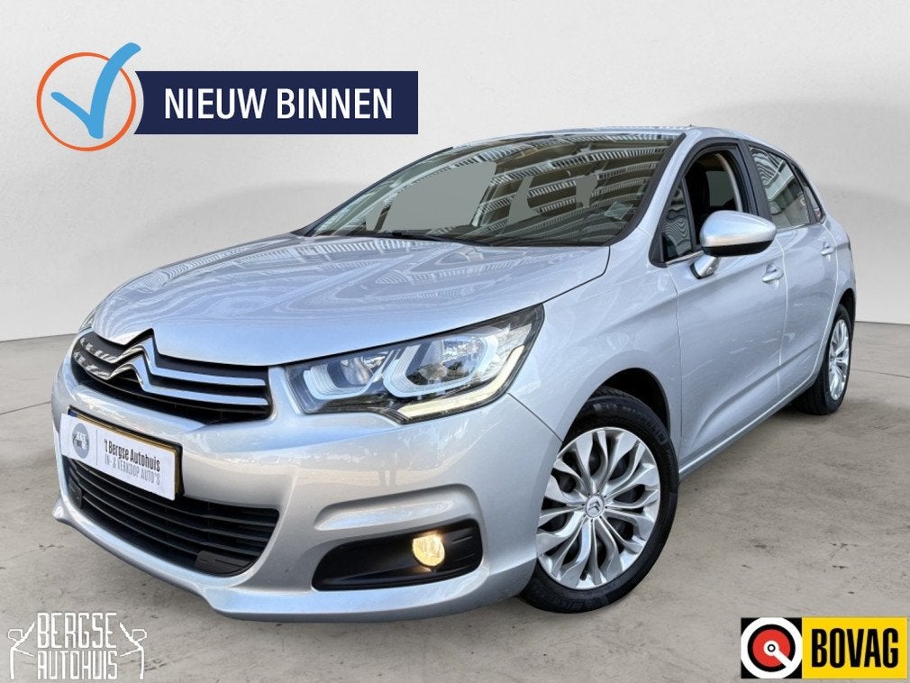 Citroën C4 1.6 BlueHDi Feel Cruise Ecc Navi Pdc Nap, 4 cilinders, Origineel Nederlands, Bedrijf, 140 €/maand