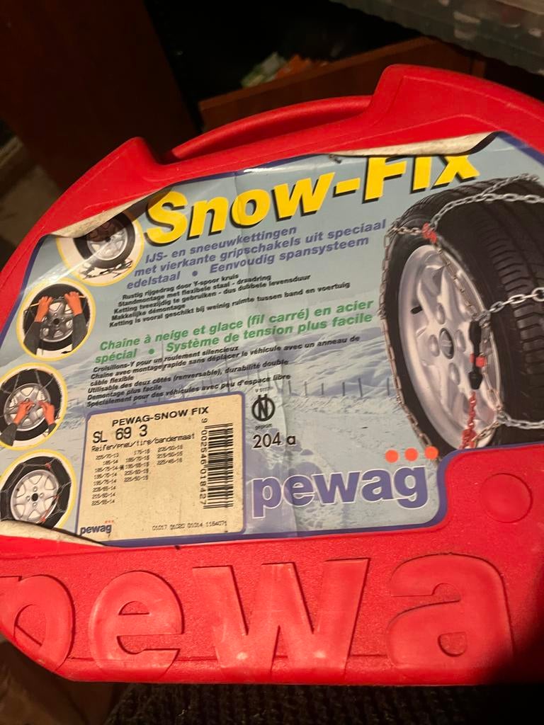 Pewag Snow-Fix sneeuwkettingen SL 69 3, Ophalen, Gebruikt