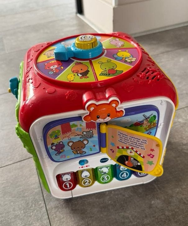 VTech Baby Activiteiten Kubus - Educatief Babyspeelgoed, Kinderen en Baby's, Speelgoed | Vtech, Ophalen, Zo goed als nieuw, 6 maanden tot 2 jaar
