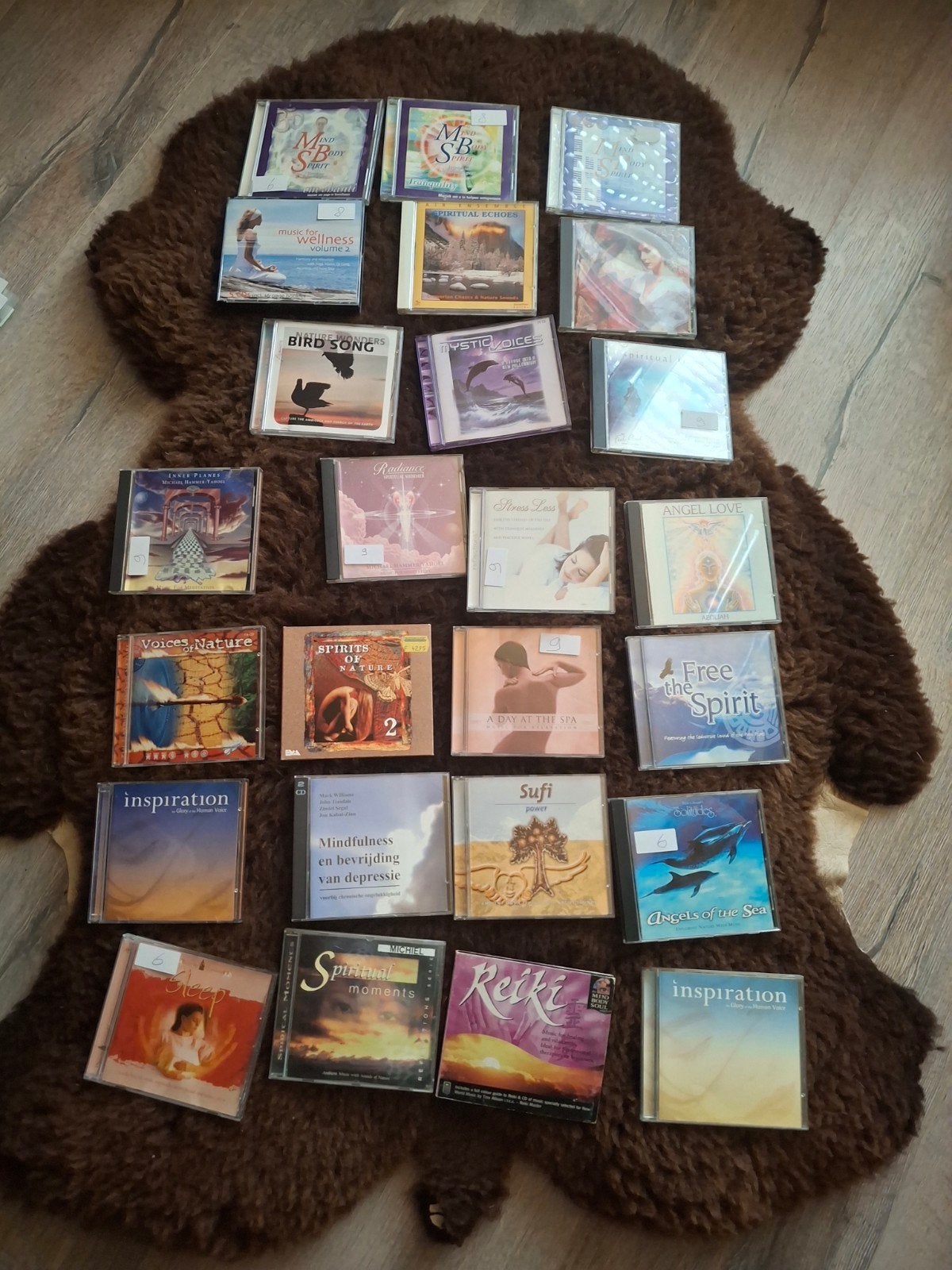 Grote collectie meditatie en ontspanningsmuziek CD's, Cd's en Dvd's, Cd's | Meditatie en Spiritualiteit, Gebruikt, Electronic