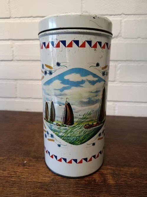 Vintage Van der Meulen Beschuitbus, Ophalen of Verzenden, Gebruikt, Beschuit, Overige merken