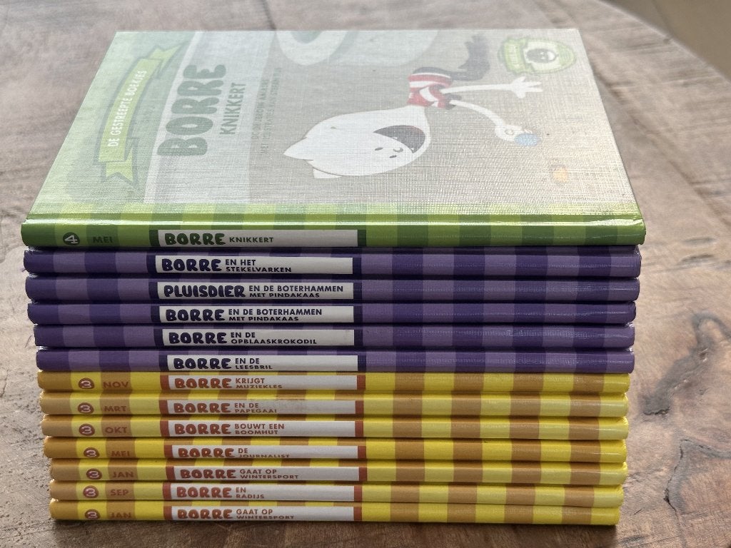 Borre 13 boekjes, Boeken, Onbekend, Fictie algemeen, Ophalen of Verzenden, Zo goed als nieuw