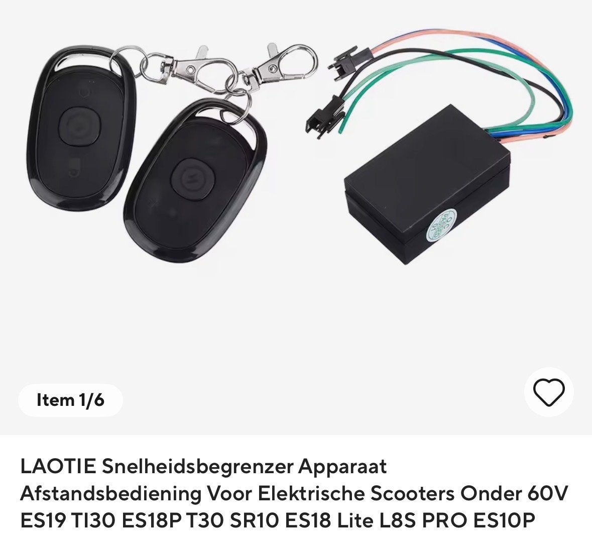LAOTIE Snelheidsbegrenzer Apparaat voor E-Scooters, Ophalen, Nieuw, Overige typen, Overige merken