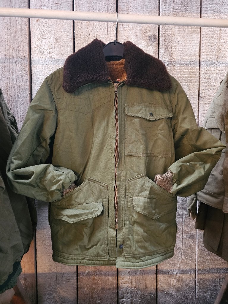 Us Air Force vintage legerjas maa 44 militaire jas bontkraag, Niet van toepassing, Ophalen of Verzenden, Onbekend, Overige gebieden