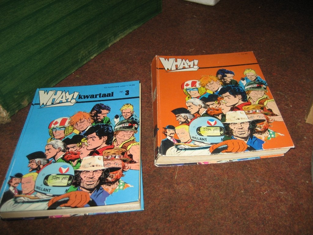 Wham 2x omnibus dikke uitgaven 70s vintage, Meerdere stripboeken, Ophalen of Verzenden, Gelezen