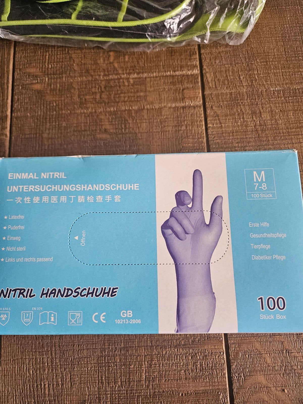 Nieuwe doos nitril handschoenen, Ophalen of Verzenden, Overige typen