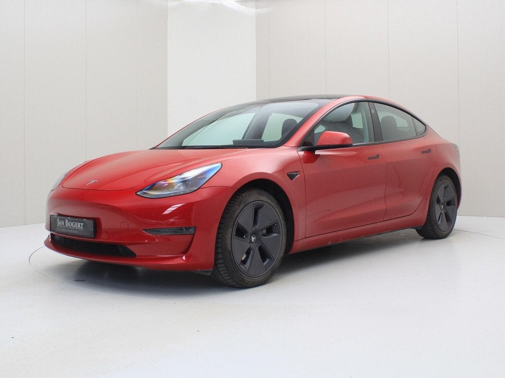 Tesla Model 3 Long-Range AWD 351pk 75 kWh [ FACELIFT+WARMTEP, Auto's, Tesla, Automaat, Gebruikt, Zwart, 351 pk