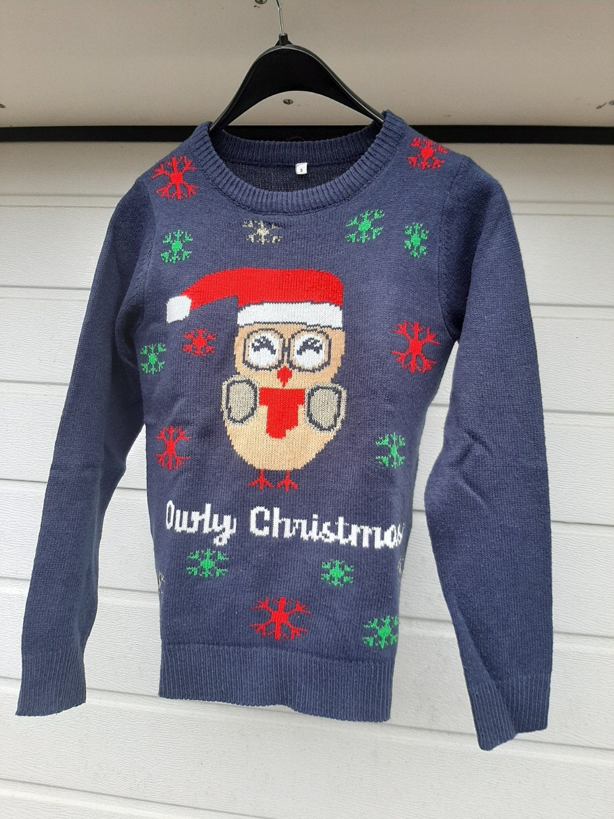 Kersttrui maat s blauw of groen, Ophalen of Verzenden, Nieuw