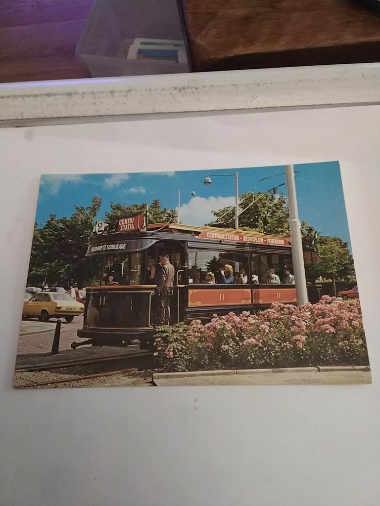 ROTTERDAM  - HET oude trammetje dat rijdt van Blijdorp naar, Ophalen of Verzenden, Voor 1920, Zuid-Holland