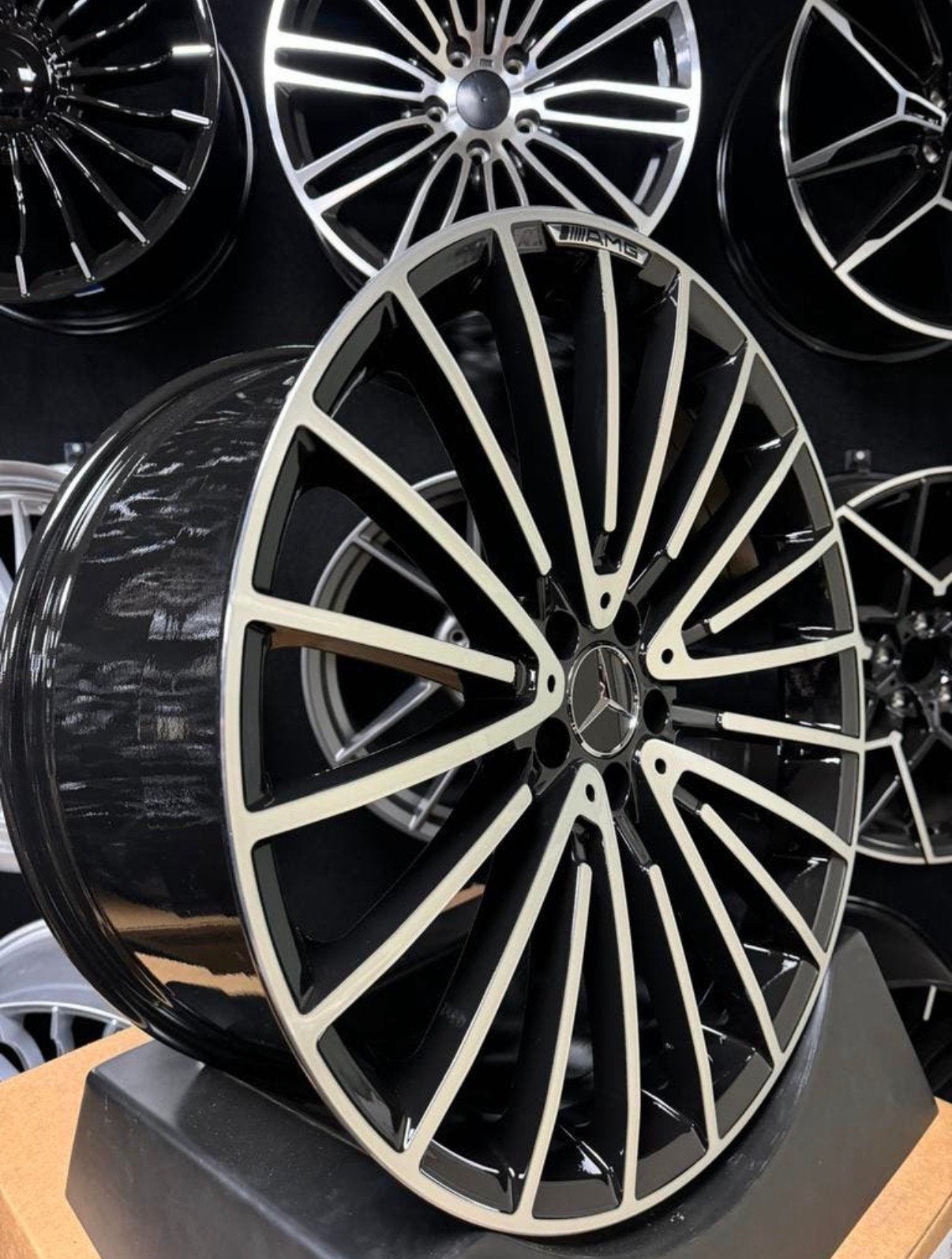 21 inch velgen voor Mercedes AMG look 5x112 S klasse W223 W2, Auto-onderdelen, Banden en Velgen, Velg(en), Nieuw, Personenwagen