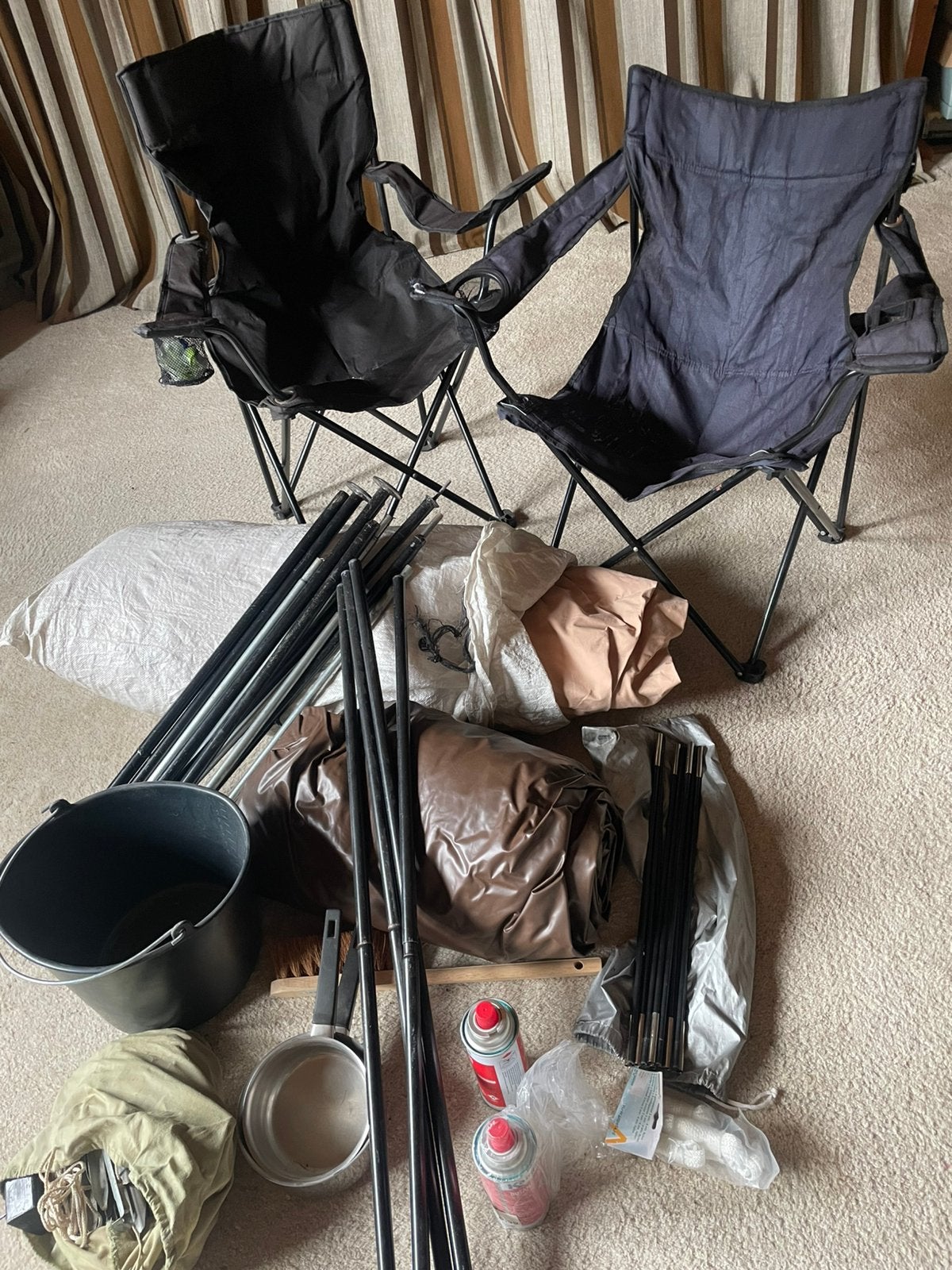 Tent, Caravans en Kamperen, Ophalen, Gebruikt, Tot en met 4
